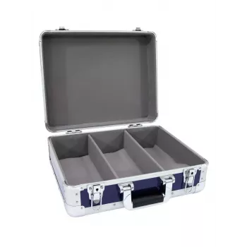 Hardcase Roadinger 3012205C für Schallplatten Blau 425x380x175mm