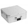 Aktenkoffer Roadinger 30122053 Sperrholz Silber für Schallplatten
