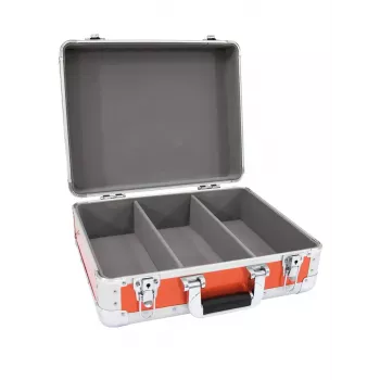 Hardcase Roadinger 3012205A für Schallplatten Rot 425x380x175 mm