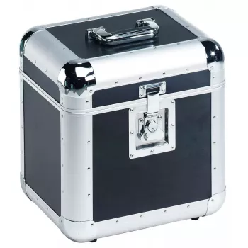 Hardcase Roadinger 30110035 für Schallplatten Sperrholz Schwarz Silber