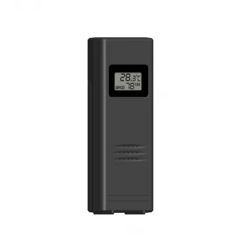 Außentemperatur- und Feuchtigkeitssensor HAMA TS39H freistehend, kabellos mit eingebautem Display, AA-Batterie