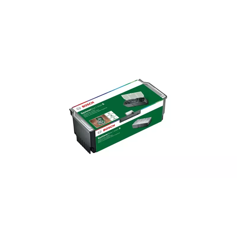 Aufbewahrungsbox Bosch Systembox rechteckig Polypropylen 600×400×280 mm, schwarz/grau