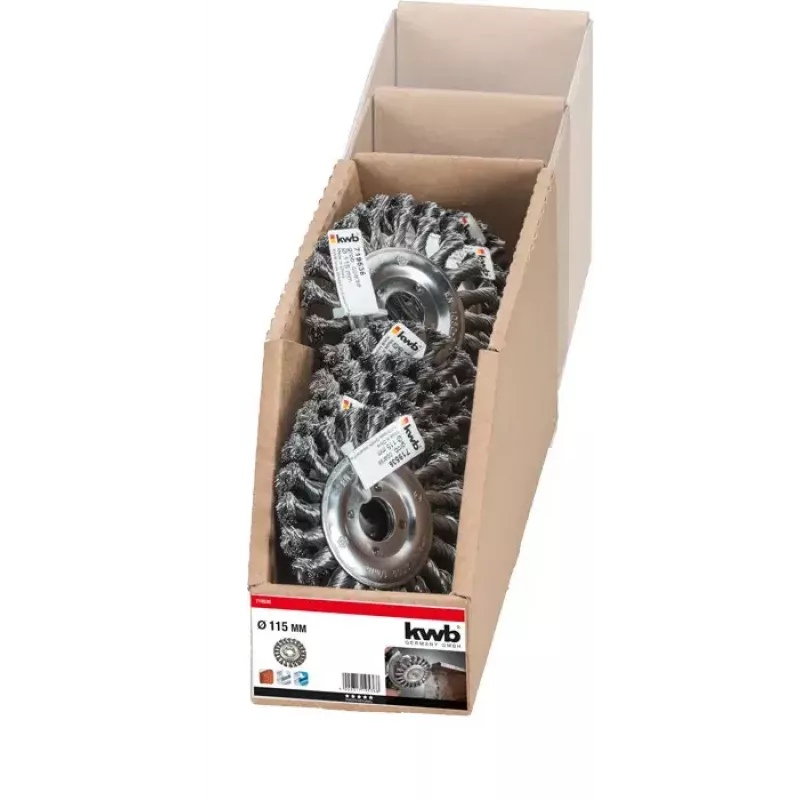 Drahtbürste KWB 719536 11,5 cm Schaftdurchmesser 2,2 cm