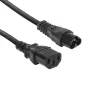 Netzkabel ACT C6 - C13 schwarz 0,2 m 250 V 2,5 A