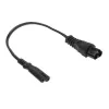 ACT Netzkabel C6 - C7 schwarz 0,2 m