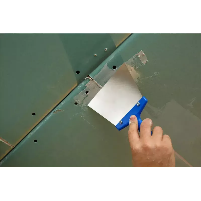 Spachtel KWB 029200 Blauer Kunststoffgriff 15 cm Klingenbreite