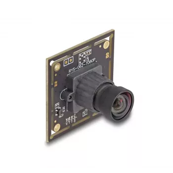 Webcam DeLOCK 12072 2,1 MP 1920 x 1080 USB 2.0 Schwarz