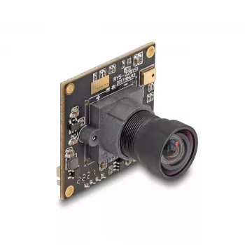DeLOCK Webcam 12074 2,1 MP 1920 x 1080 USB 2.0 Schwarz