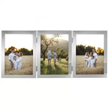 Hama 00193118 Bilderrahmen Mehrfachbilderrahmen Silber
