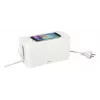 Hama Mini Schreibtisch-/Boden-Kabelbox Weiß
