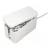 Hama Mini Schreibtisch-/Boden-Kabelbox Weiß