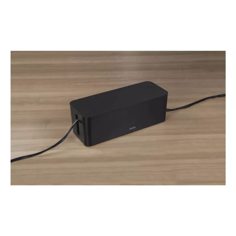 Hama Maxi Boden-Kabelbox Schwarz 1 Stk.