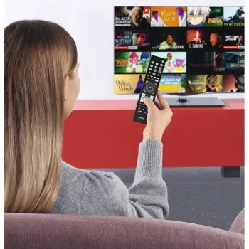 Hama 00221065 Fernbedienung IR Wireless TV Drucktasten