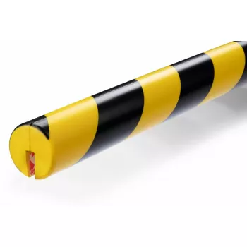 Wand-Eckenschutz Durable 1126130 abgerundet Polyurethan Schwarz Gelb 1000 mm