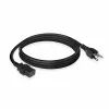 Netzkabel ACT AK5445 Schwarz 1,8 m C19-Kupplung