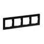 Legrand 765384 Wandplatte/Schalterabdeckung Schwarz