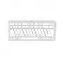 Hama WK-500 Tastatur Home/Office RF Wireless + Bluetooth QWERTZ Deutsch Grau, Weiß