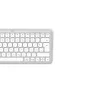 Hama WK-500 Tastatur Home/Office RF Wireless + Bluetooth QWERTZ Deutsch Grau, Weiß