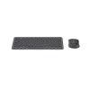Hama WKM-500 Tastatur Maus inklusive Home/Office RF Wireless + Bluetooth QWERTZ Deutsch Schwarz