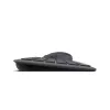 Hama WKM-500 Tastatur Maus inklusive Home/Office RF Wireless + Bluetooth QWERTZ Deutsch Schwarz