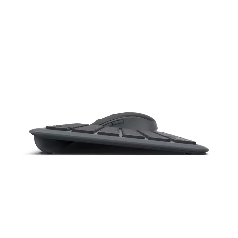 Hama WKM-500 Tastatur Maus inklusive Home/Office RF Wireless + Bluetooth QWERTZ Deutsch Schwarz