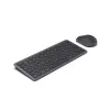 Hama WKM-500 Tastatur Maus inklusive Home/Office RF Wireless + Bluetooth QWERTZ Deutsch Schwarz