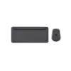Hama WKM-500 Tastatur Maus inklusive Home/Office RF Wireless + Bluetooth QWERTZ Deutsch Schwarz
