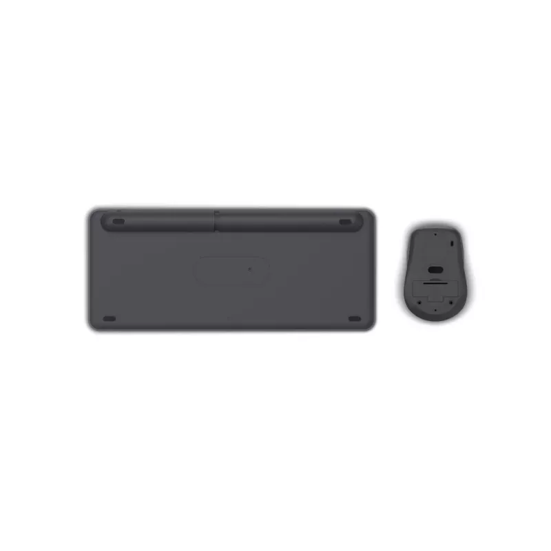 Hama WKM-500 Tastatur Maus inklusive Home/Office RF Wireless + Bluetooth QWERTZ Deutsch Schwarz