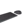 Hama WKM-500 Tastatur Maus inklusive Home/Office RF Wireless + Bluetooth QWERTZ Deutsch Schwarz