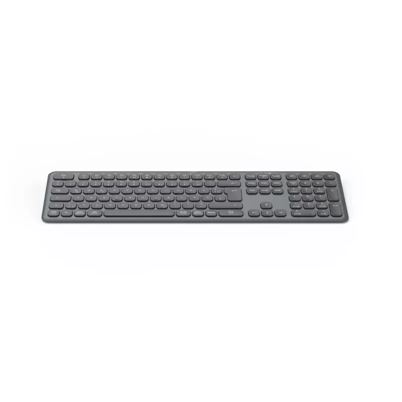 Hama WK-550 Tastatur Home/Office RF Wireless + Bluetooth QWERTZ German Schwarz, Dunkelgrau