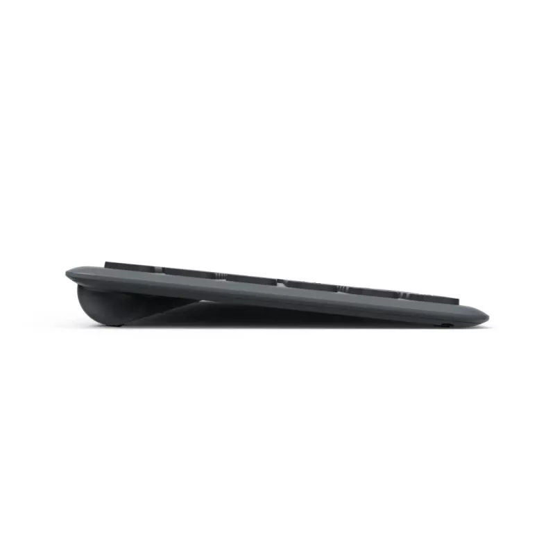 Hama WK-550 Tastatur Home/Office RF Wireless + Bluetooth QWERTZ German Schwarz, Dunkelgrau