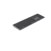 Hama WK-550 Tastatur Home/Office RF Wireless + Bluetooth QWERTZ German Schwarz, Dunkelgrau