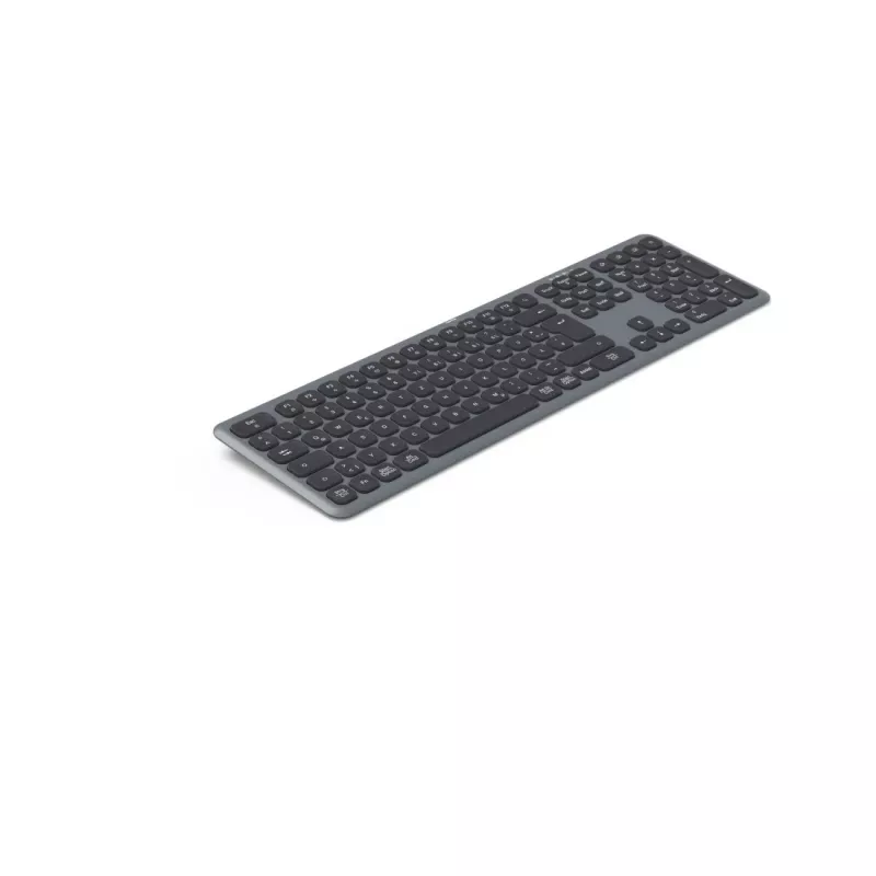Hama WK-550 Tastatur Home/Office RF Wireless + Bluetooth QWERTZ German Schwarz, Dunkelgrau