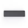 Hama WK-550 Tastatur Home/Office RF Wireless + Bluetooth QWERTZ German Schwarz, Dunkelgrau