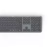 Hama WK-550 Tastatur Home/Office RF Wireless + Bluetooth QWERTZ German Schwarz, Dunkelgrau