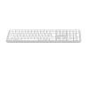 Hama WK-550 Tastatur Home/Office RF Wireless + Bluetooth QWERTZ German Grau, Weiß