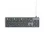 Hama CK-400 Tastatur Home/Office USB QWERTZ German Schwarz, Dunkelgrau