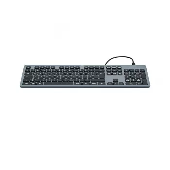 Hama CK-400 Tastatur Home/Office USB QWERTZ German Schwarz, Dunkelgrau