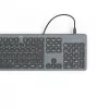 Hama CK-400 Tastatur Home/Office USB QWERTZ German Schwarz, Dunkelgrau