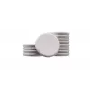 Magnet für Glastafel Legamaster warmgrau, Metall, 30×7 mm, 5er-Pack