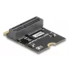 DeLOCK 64341 Interner M.2-Adapter Host-Schnittstelle M.2 Stecker Schwarz
