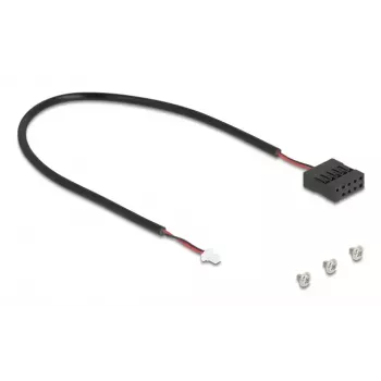 DeLOCK 64344 Interner M.2-Adapter Stecker Schwarz 22x80x5mm
