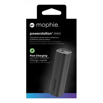 mophie Powerstation Mini 5000 mAh Schwarz