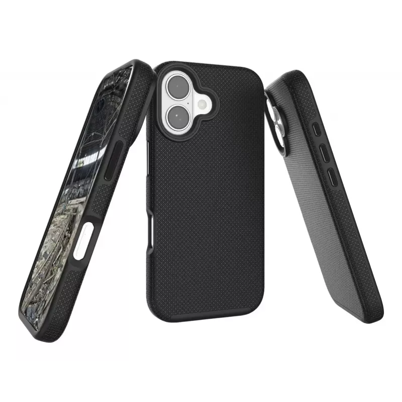 Handyhülle JT Berlin Pankow Solid MagSafe Hülle für Apple iPhone 17 — für 16 cm (6,3 Zoll) Bildschirme, Schwarz