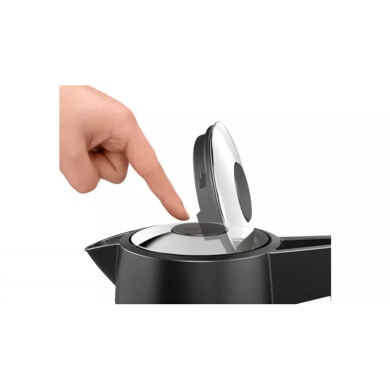 Bosch TWK5P480 Wasserkocher 1,7 L 2400 W Schwarz, Edelstahl