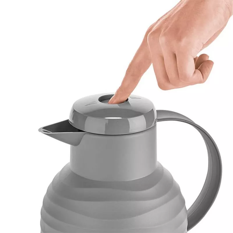 EMSA Samba Wave Isolierflasche 1 L Grau