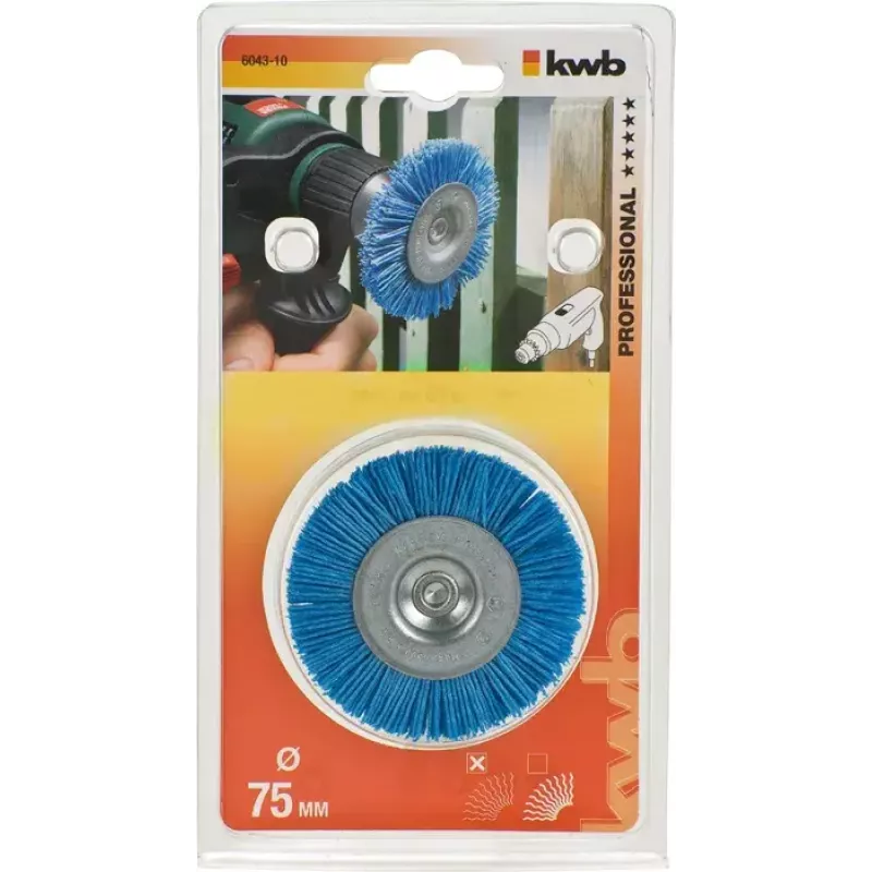 Polierscheibe KWB Radbürste 604310