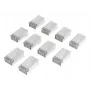 Hama 00300028 Netzwerkkabel Silber, Transparent Cat6a