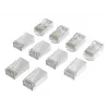 Hama 00300028 Netzwerkkabel Silber, Transparent Cat6a