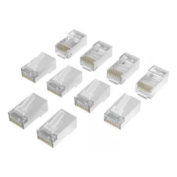 Hama 00300028 Netzwerkkabel Silber, Transparent Cat6a
